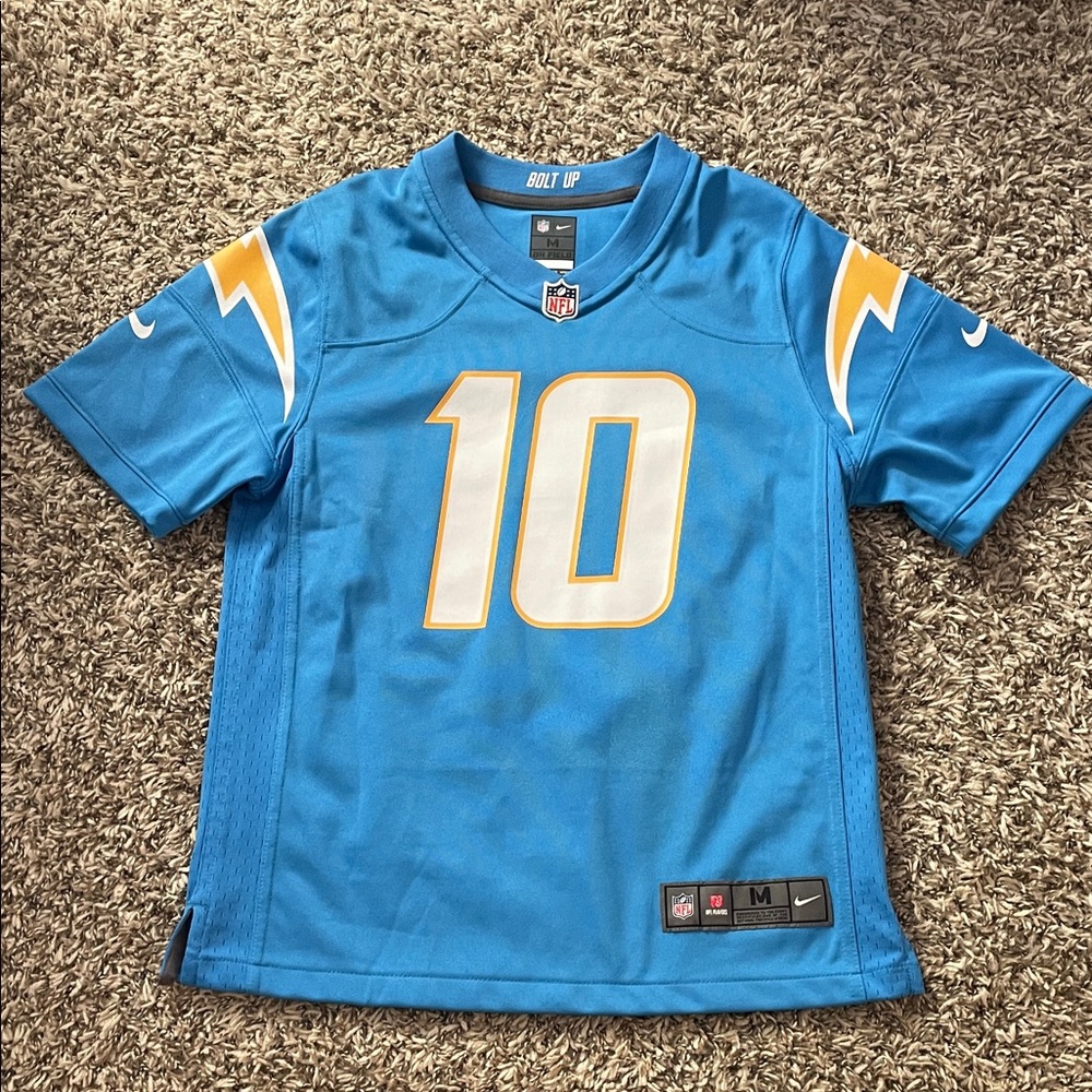 NWOT Youth LA Chargers Herbert Jersey